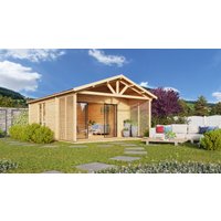 26% billiger ! Fjordholz Gartenhaus Alu Concept Arosa 44 B Unkategorisiert online kaufen