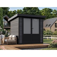 26% billiger ! WPC Gartenhaus 2x2 mit Pultdach – Modell Style DeL Unkategorisiert online kaufen