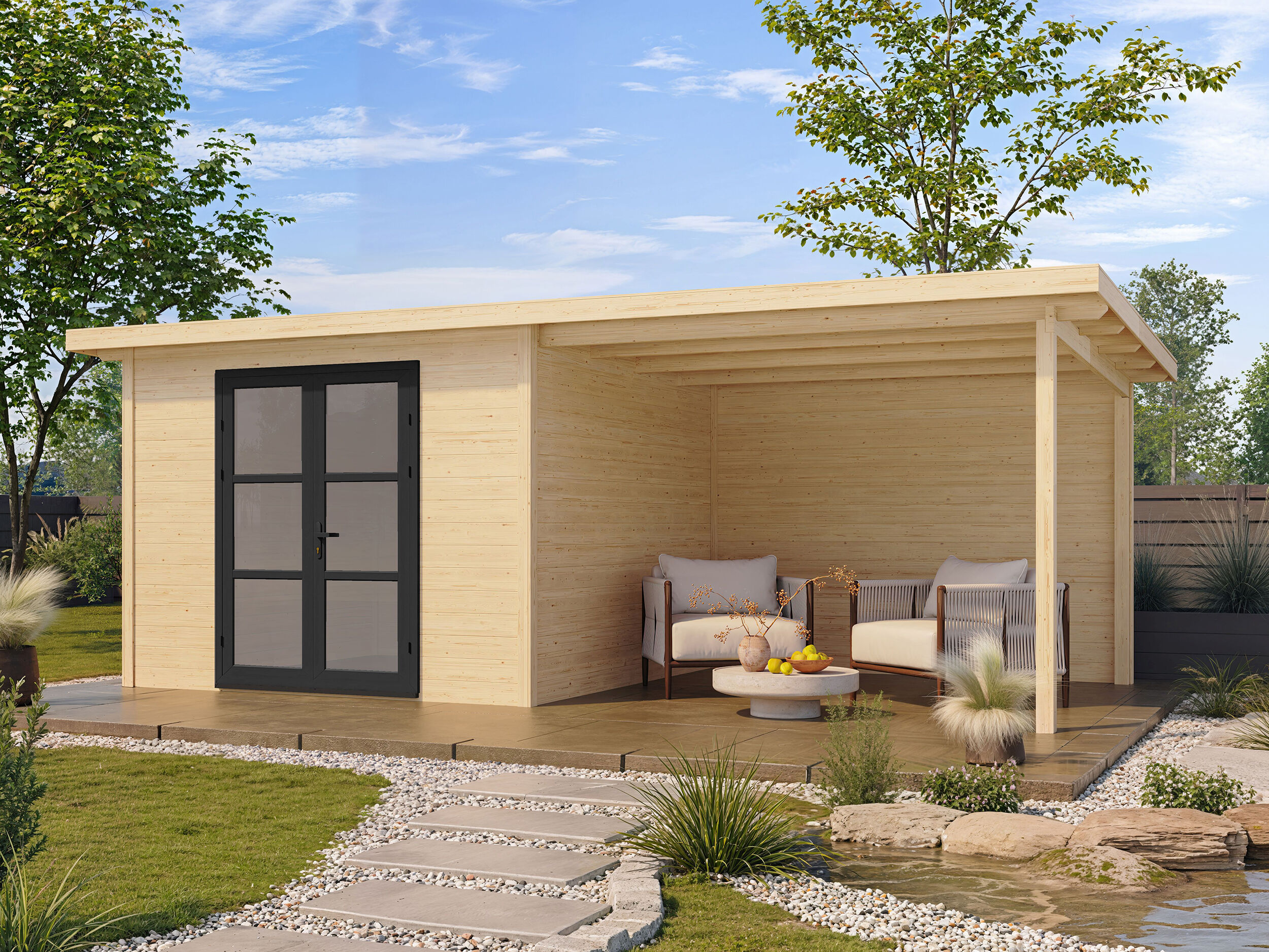 26% sparen! 3 × 3 m | Holzgartenhaus aus Fichte Alu Line 28-C | winterfest | Pultdach | modern Unkategorisiert online kaufen 26% sparen! 3 × 3 m | Holzgartenhaus aus Fichte Alu Line 28-C | winterfest | Pultdach | modern Unkategorisiert online kaufen