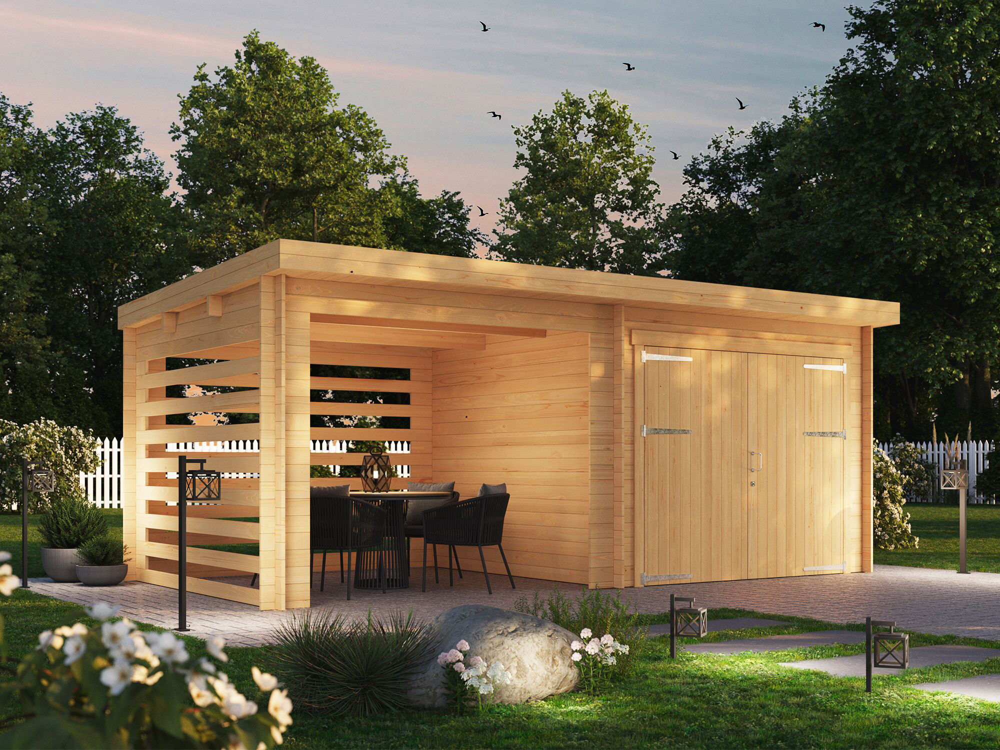26% sparen! 6 × 3 m | Holzgartenhaus aus Fichte Gardenstore 28 C Unkategorisiert online kaufen