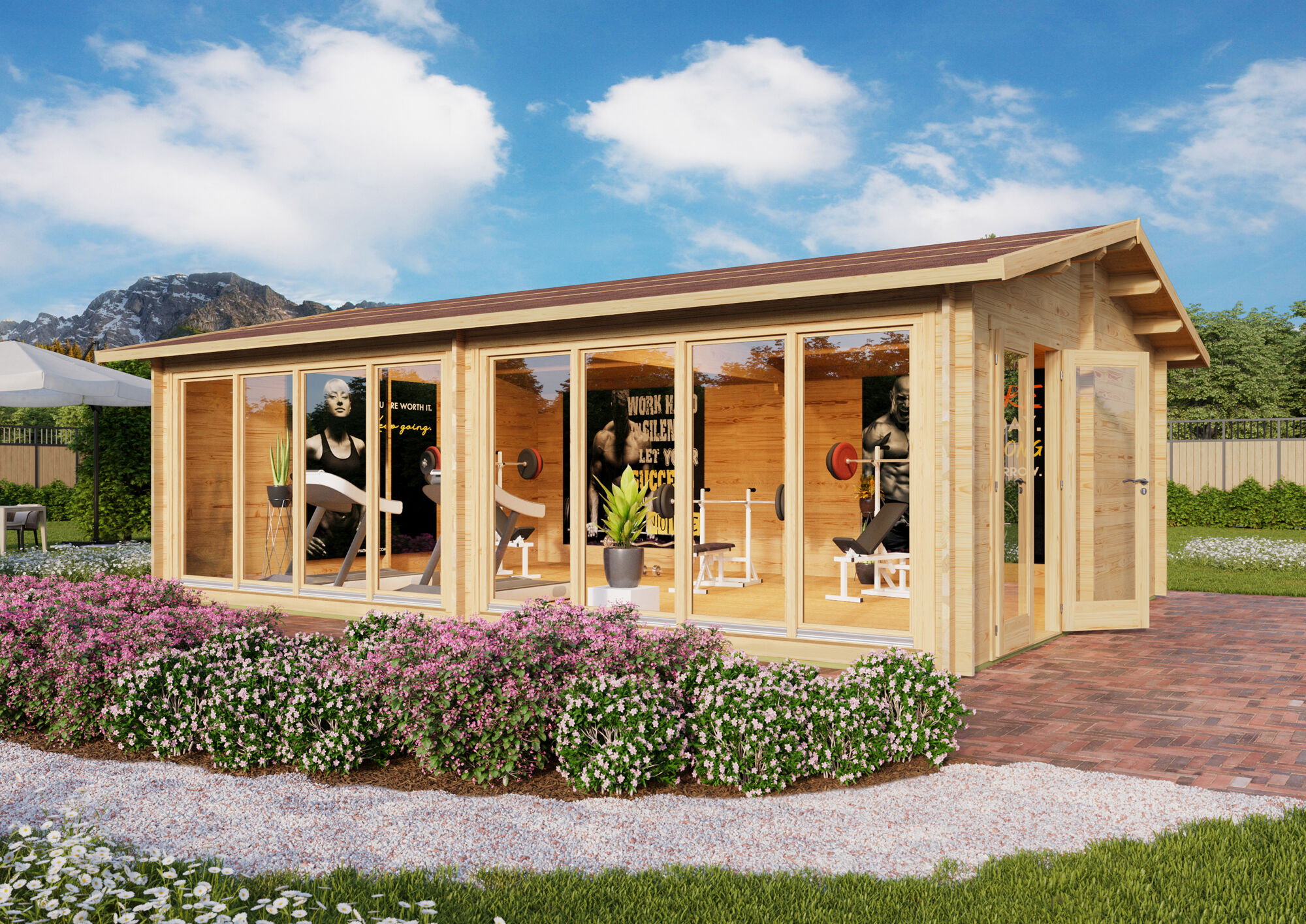 26% sparen! 8 × 4 m | Holzgartenhaus aus Fichte Marina 70 | winterfest | Satteldach | klassisch Unkategorisiert online kaufen 26% sparen! 8 × 4 m | Holzgartenhaus aus Fichte Marina 70 | winterfest | Satteldach | klassisch Unkategorisiert online kaufen
