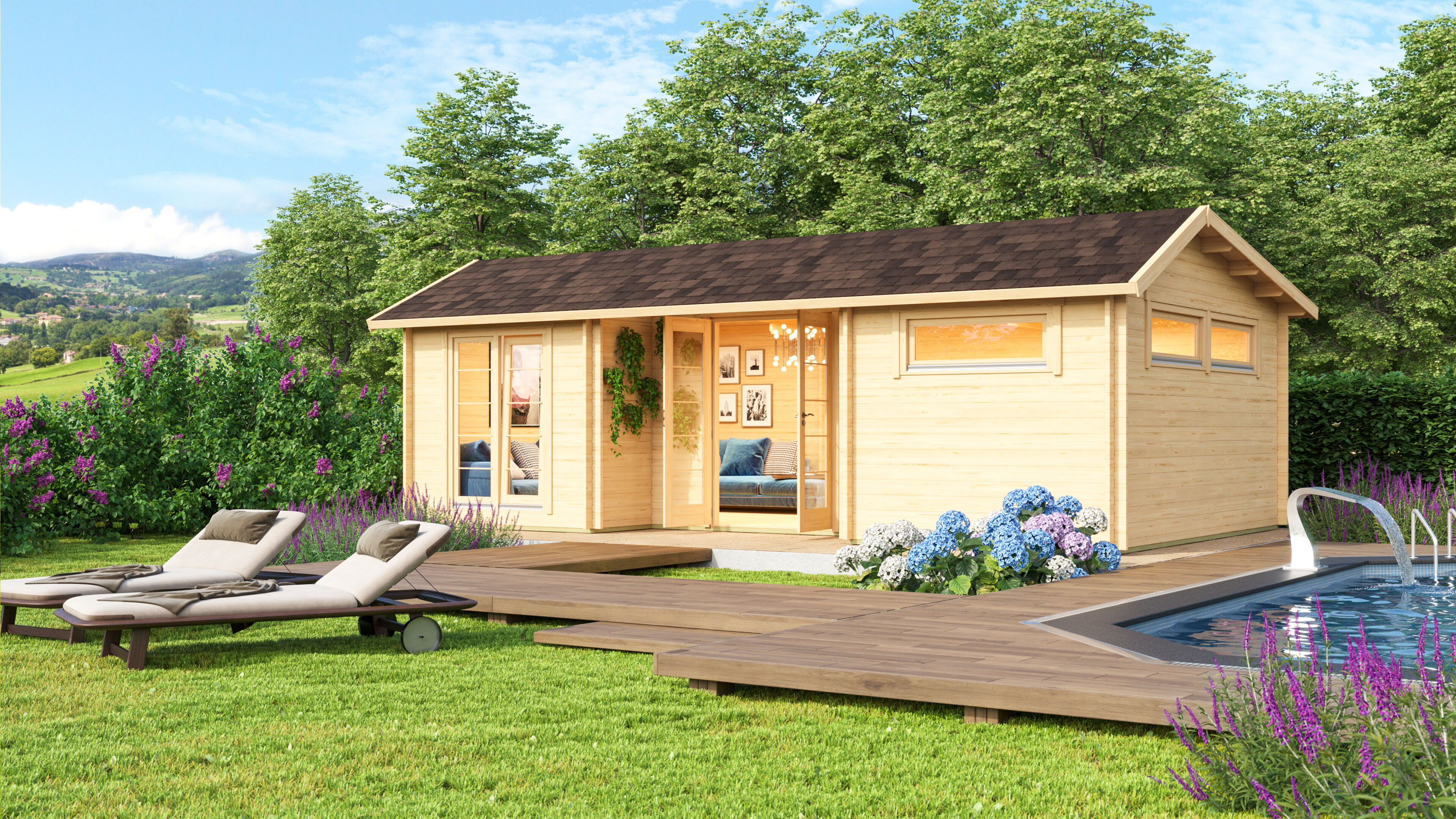 26% sparen! 8 × 4 m | Holzgartenhaus aus Fichte Uri 70 | winterfest | Satteldach | klassisch Unkategorisiert online kaufen 26% sparen! 8 × 4 m | Holzgartenhaus aus Fichte Uri 70 | winterfest | Satteldach | klassisch Unkategorisiert online kaufen