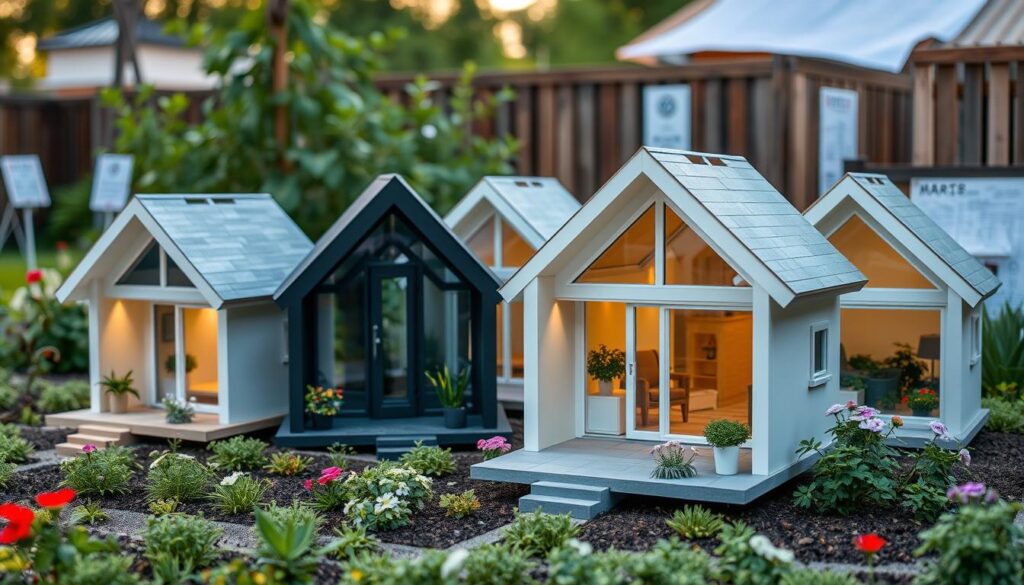 5-eckige Gartenhausmodelle Baurecht