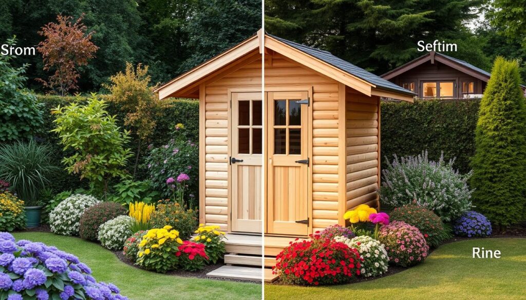 Fjordholz-Pflege Jahresablauf