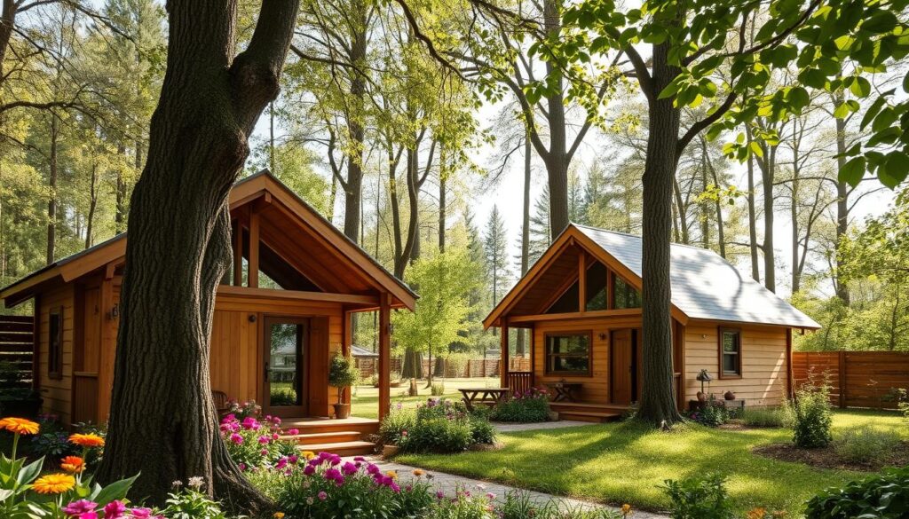 Nachhaltige Holzgartenhäuser