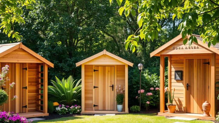 Wie lange hält ein Gartenhaus aus Holz? Lebensdauer verschiedener Holzarten