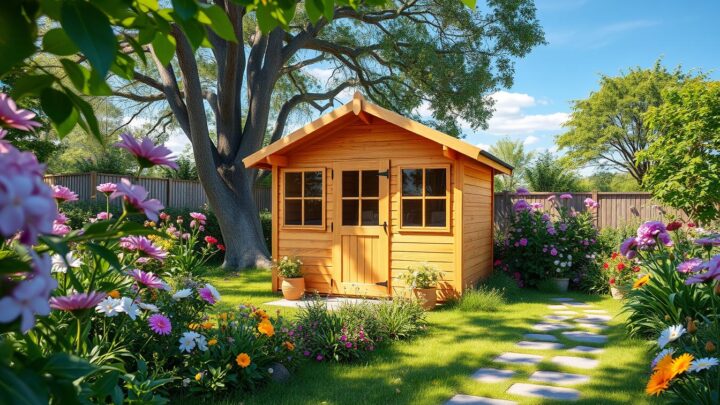 Gartenhaus 3x3m – Perfekt für Ihren Garten