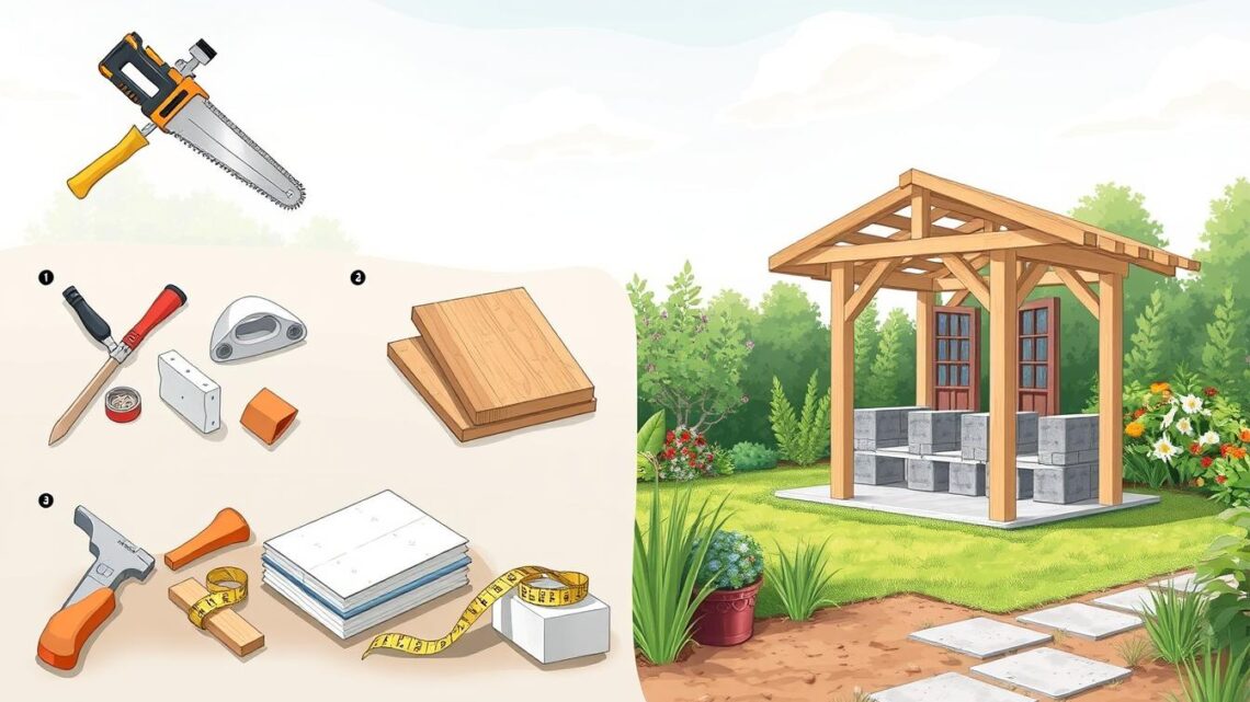 Überdachung selber bauen – Schritt für Schritt Anleitung