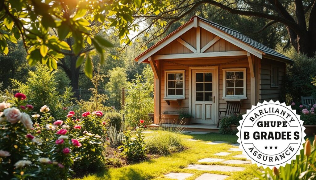 B-Ware Gartenhaus Garantie