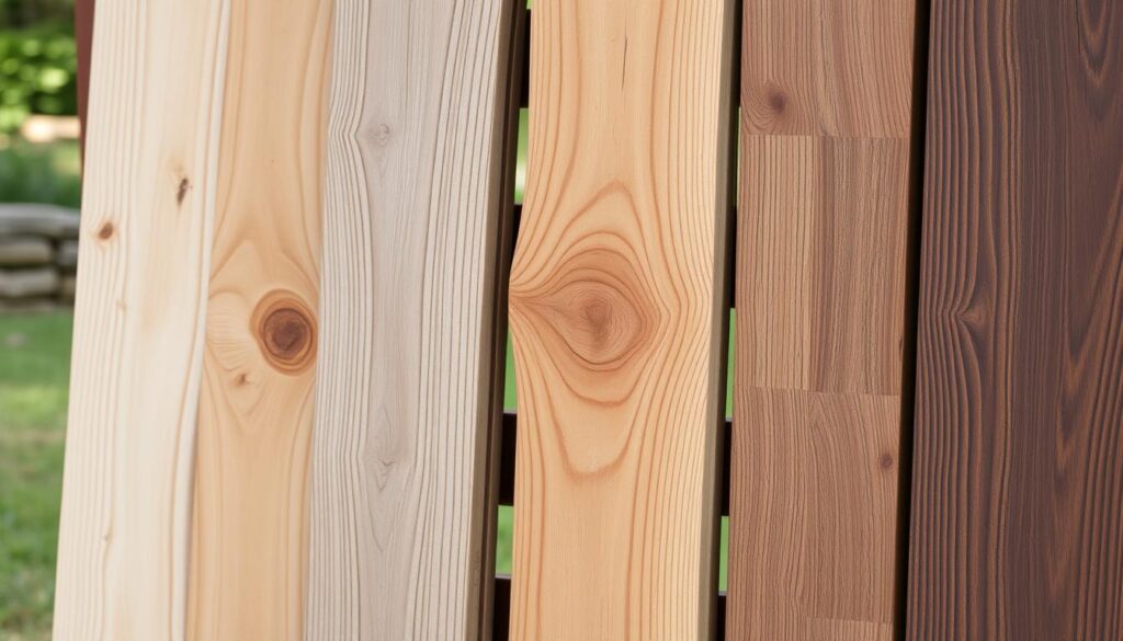 Holzarten für Gartenhaus Imprägnierung