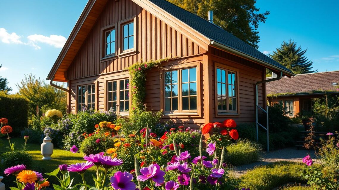 Schwedenhaus als Gartenhaus