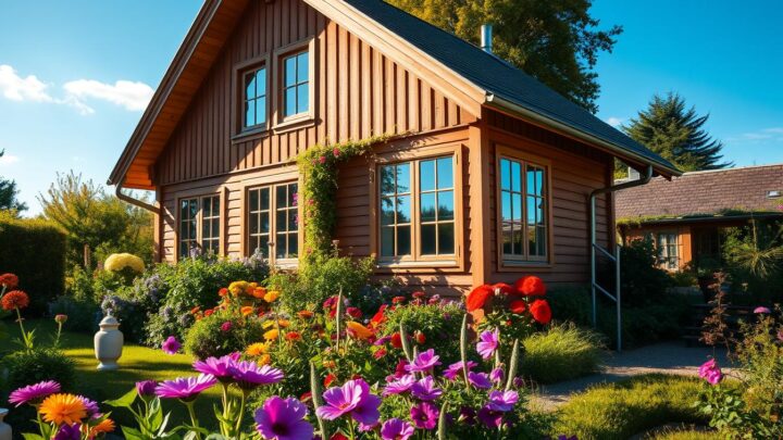 Schwedenhaus als Gartenhaus