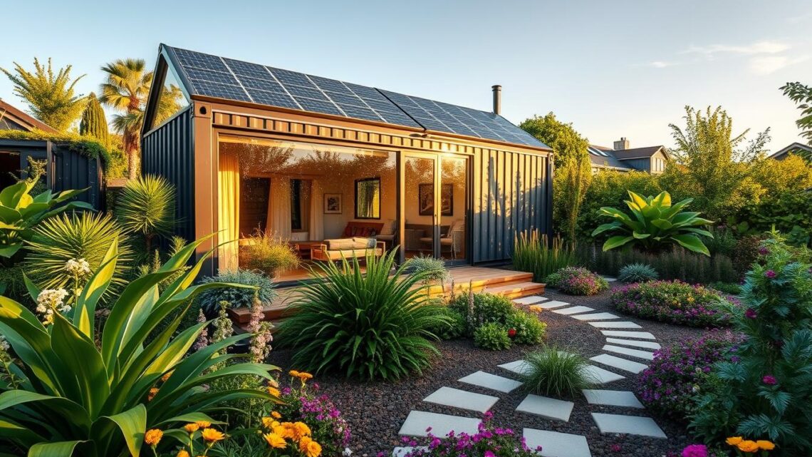 Containerhaus – Modern und nachhaltig wohnen im Garten