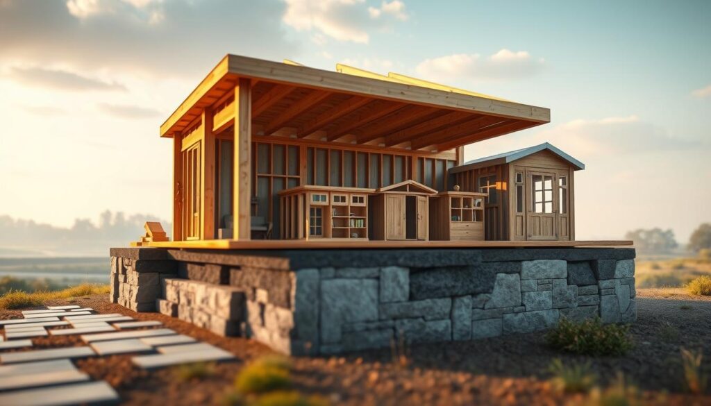 Bauarten und Fundamentvarianten