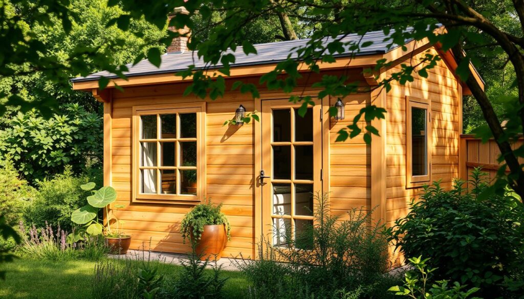 Gartenhaus Wandstärke