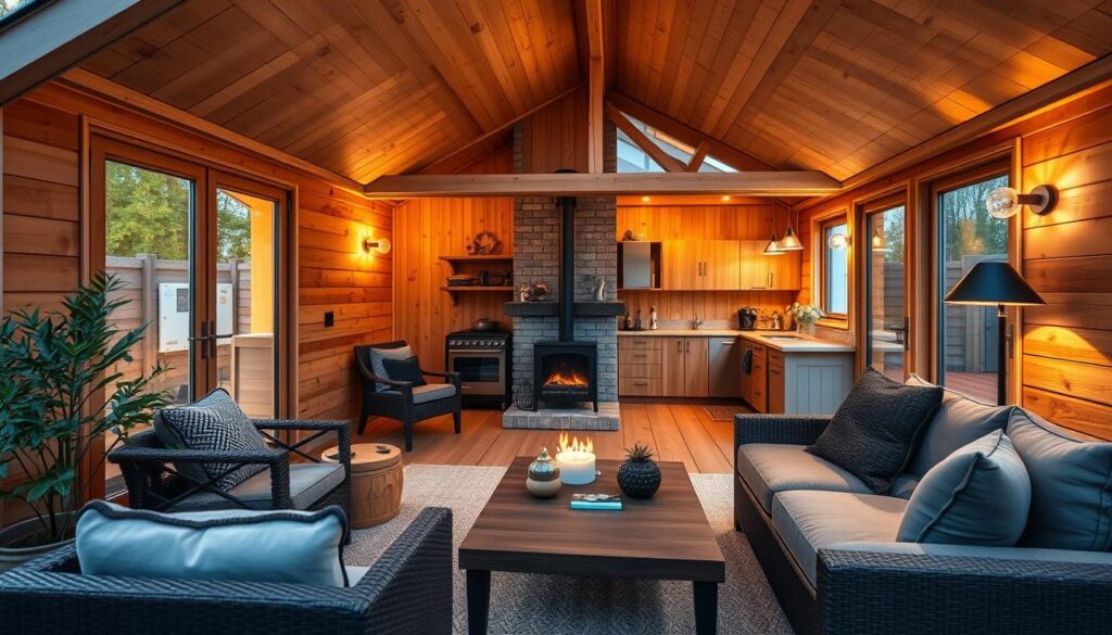 Gartenhaus Wohnkomfort