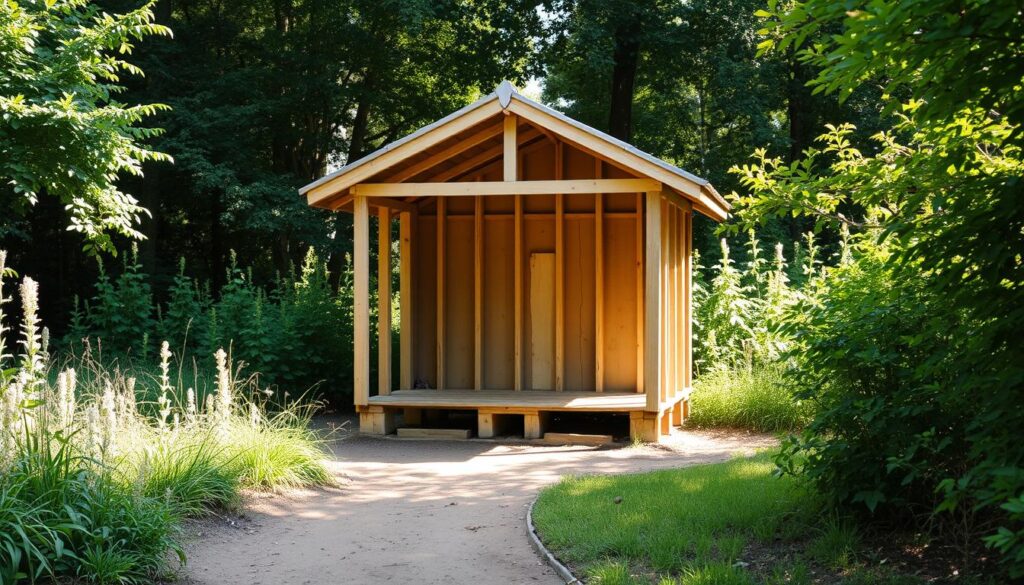 Gartenhaus ohne Fundament