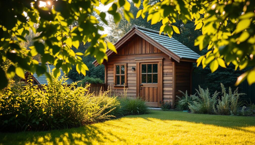 Regionale Vorschriften für Gartenhäuser