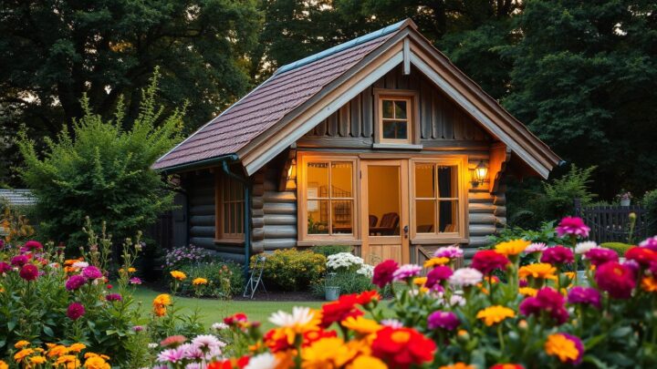 Unterschied zwischen Schuppen und Gartenhaus erklärt