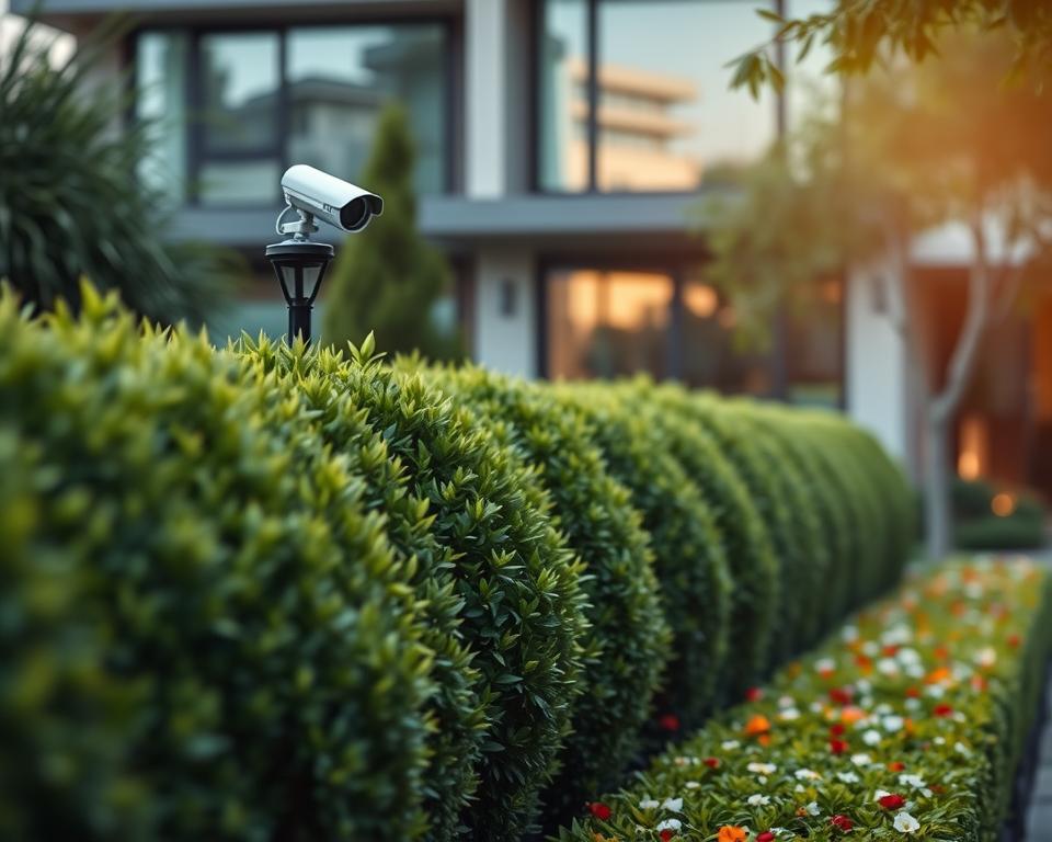 Elektronische Überwachung im Garten