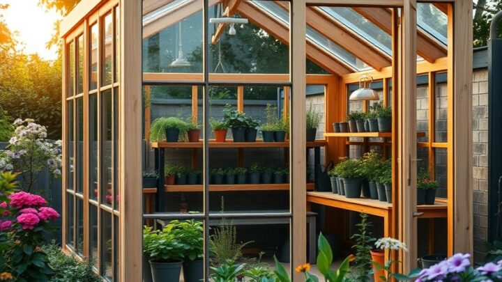 Gewächshaus selber bauen – DIY Anleitung