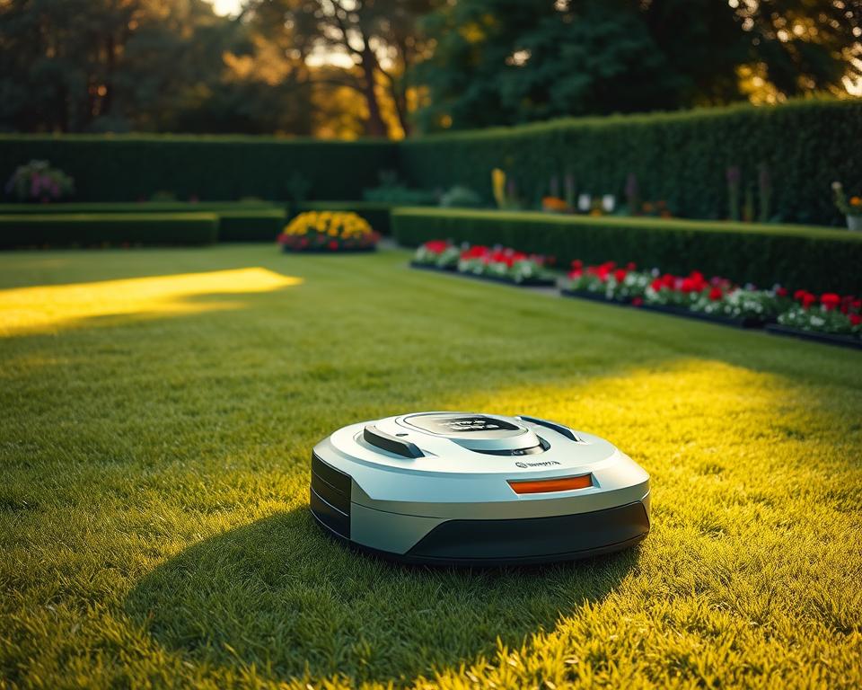 Husqvarna Mähroboter im Garten
