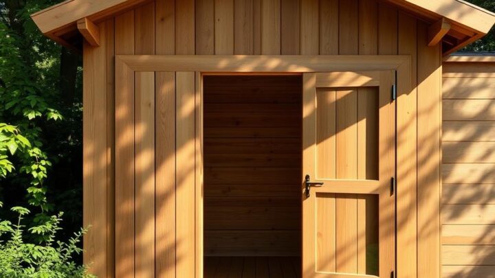 Eichenholz im Gartenhausbau – Vorteile