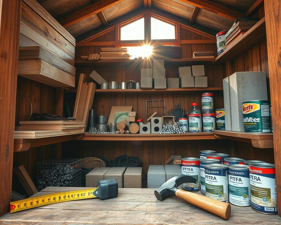 Gartenhaus Materialien Vergleich