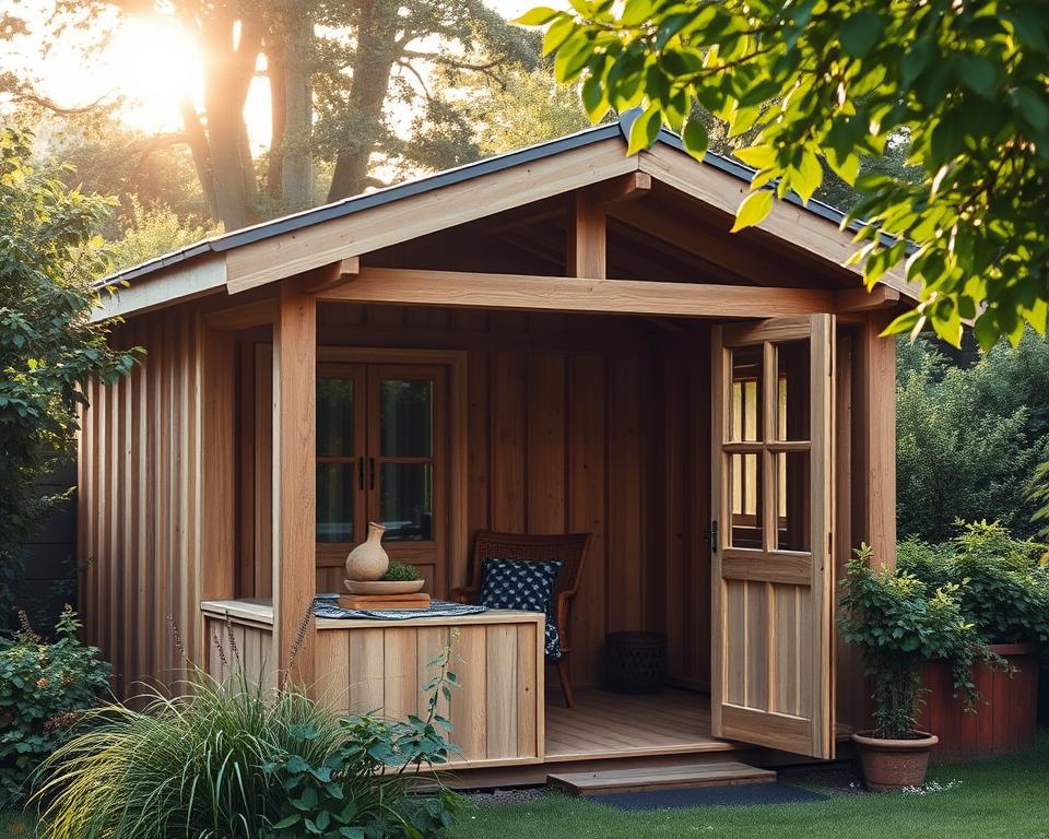 Gartenhaus Wandstärken
