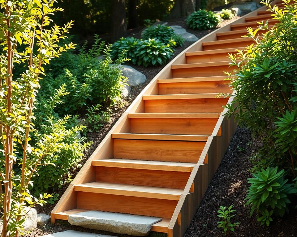 Gartentreppe Bauanleitung