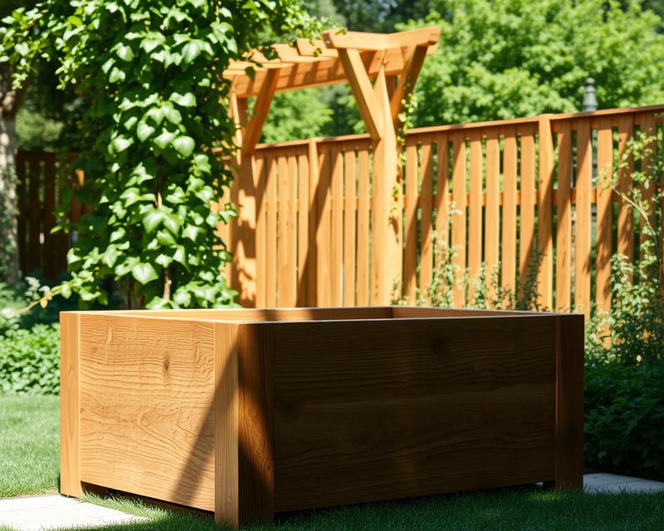 Nachhaltiges Eichenholz im Gartenbau