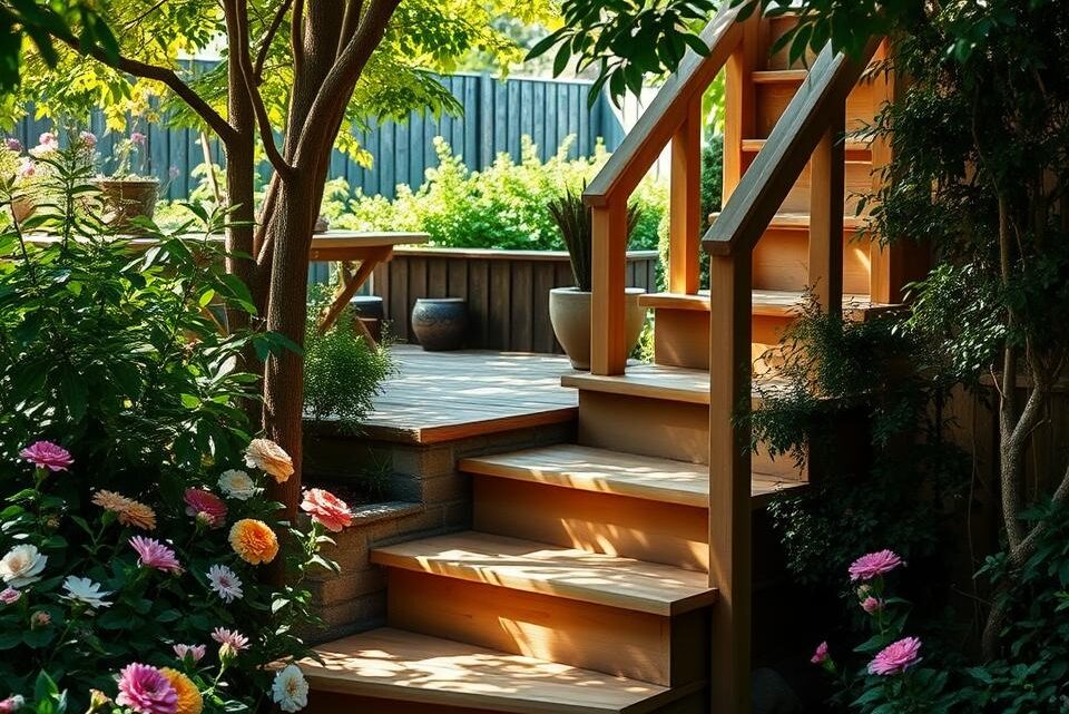 Gartentreppe selber bauen – Einfache DIY-Anleitung