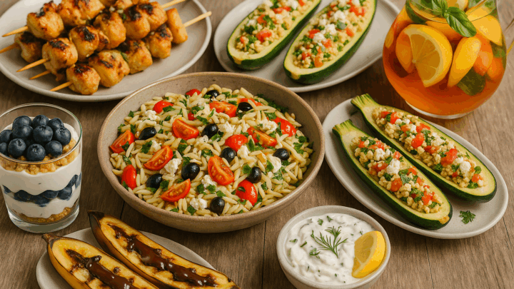 Sommerliche Gartenparty-Rezepte