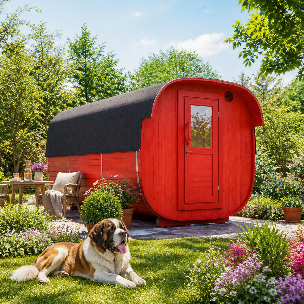 26% sparen! 4 × 2 m | Camping Fass 420 deluxe | winterfest | mit Boden