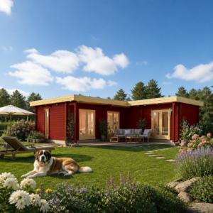 26% sparen! 8 × 6 m | Ferien- und Freizeithaus Rantum 90 | winterfest | modern