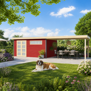 26% sparen! 8 × 4 m | Holzgartenhaus Alu-Line Kasuko-XL + 400 cm Anba | Anbau | Pultdach | Flachdach | modern Unkategorisiert online kaufen 26% sparen! 8 × 4 m | Holzgartenhaus Alu-Line Kasuko-XL + 400 cm Anba | Anbau | Pultdach | Flachdach | modern Unkategorisiert online kaufen