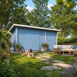 26% sparen! Holzgartenhaus aus Fichte Carin 44 D | winterfest | modern Unkategorisiert online kaufen