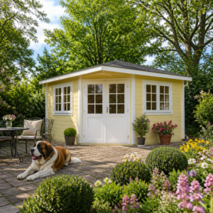 26% sparen! Holzgartenhaus aus Fichte Cati 70 Klassik | winterfest Unkategorisiert online kaufen