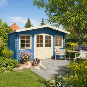 26% sparen! Holzgartenhaus aus Fichte Daniel 44 | winterfest | Satteldach Unkategorisiert online kaufen