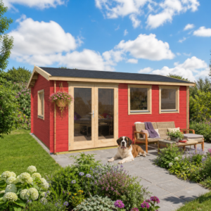 26% sparen! Holzgartenhaus aus Fichte Davos 70 A | winterfest | Satteldach | klassisch Unkategorisiert online kaufen