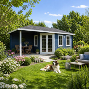 26% sparen! Holzgartenhaus aus Fichte Kiano 44 C | winterfest Unkategorisiert online kaufen