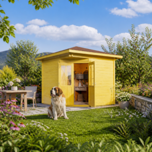 26% sparen! Holzgartenhaus aus Fichte Nelly 28 B | winterfest Unkategorisiert online kaufen