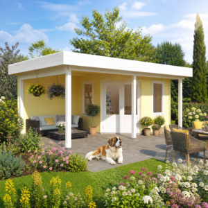 26% sparen! Holzgartenhaus aus Fichte Nora 44 G Klassik | winterfest | modern Unkategorisiert online kaufen