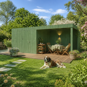 26% sparen! 6 × 4 m | Holzgartenhaus QBV-Line 8,88 m² + 300 cm Anbau | Pultdach | Flachdach | modern Unkategorisiert online kaufen 26% sparen! 6 × 4 m | Holzgartenhaus QBV-Line 8,88 m² + 300 cm Anbau | Pultdach | Flachdach | modern Unkategorisiert online kaufen