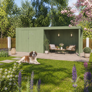 26% sparen! 6 × 4 m | Holzgartenhaus QBV3-Line 5,90 m² + 300 cm Anbau | Pultdach | Flachdach | modern Unkategorisiert online kaufen 26% sparen! 6 × 4 m | Holzgartenhaus QBV3-Line 5,90 m² + 300 cm Anbau | Pultdach | Flachdach | modern Unkategorisiert online kaufen