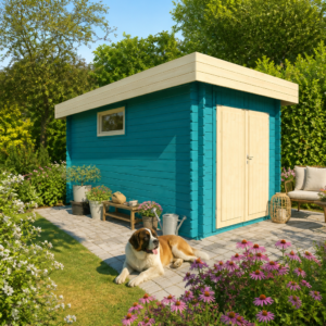 26% sparen! 5 × 2 m | Holzgartenhaus aus Fichte Rob 28 C | Flachdach | modern Unkategorisiert online kaufen