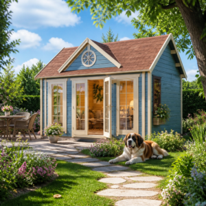 26% sparen! Holzgartenhaus aus Fichte Teehaus Glasgow 44 A | winterfest | klassisch Unkategorisiert online kaufen