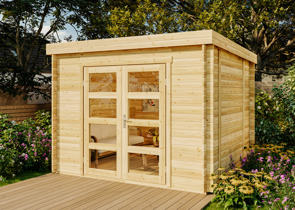 Holz-Gartenhaus Paloma Sol 3x3m