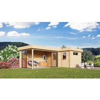 26% billiger ! Fjordholz Gartenhaus Alu Concept 44 N 24m²
