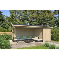26% billiger ! Fjordholz Gartenhaus Modell Kilian 28 C 24m²